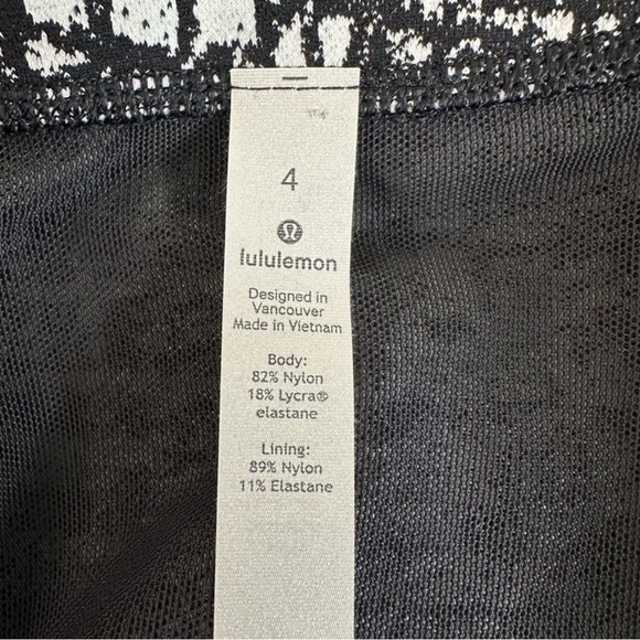Lululemon Define Jacket Luxtreme Tectonic Jacquard White Black size 4 NWOT - Picture 6 of 6